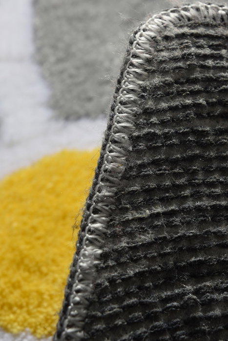 Mijölnir Juego de alfombrillas de baño Flower - Grey, 2 piezas Mijölnir Juego de alfombrillas de baño Flower - Grey, 2 piezas